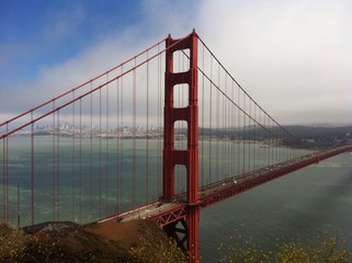 Golden Gate bridge in San Francisco