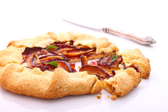 galeta biscuit with the addition of cornmeal with plum