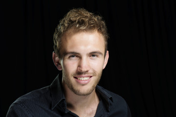 Male model head shot
