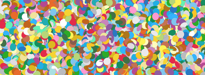 Confetti Panorama Background Template Texture - Textur, Hintergrund, Vorlage, viele Farben