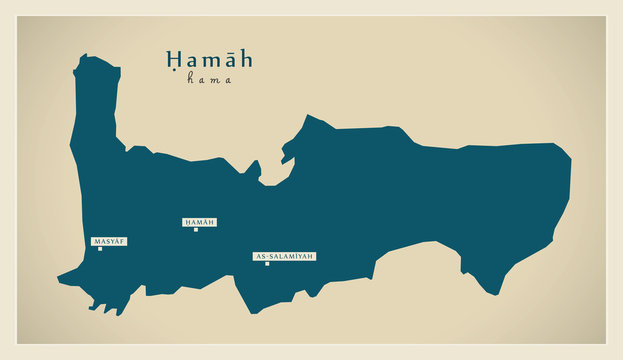 Modern Map - Hamah SY
