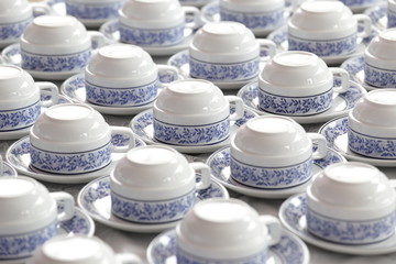 group of invert cups