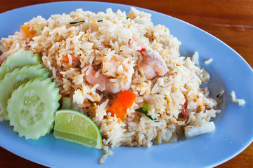 asian food,Shrimp fried rice,Thailand