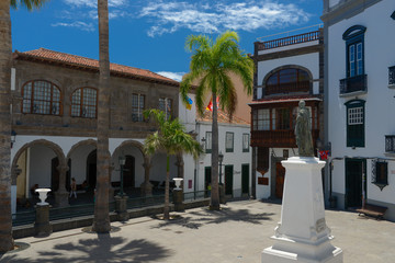 Plaza de España de Santa Cruz de La Palma (Islas Canarias). © mukilp22