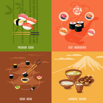 Asian Food Design Concept