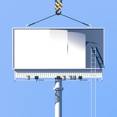 Construction Billboard Poster