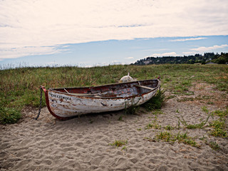 Obraz premium Old Dinghy