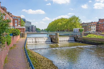 Kleine Weser weir, Bremen