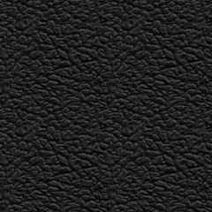 Black vector seamless realistic leather texture.