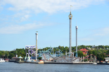 Schweden Stockholm Hafeneinfahrt (2)