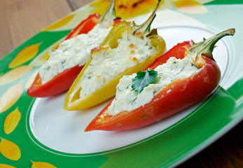 peppers stuffed with cheese
