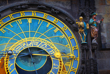 Astronomical Clock in the Old Town of Prague