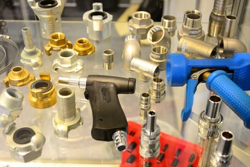 Spring - begining of construction season in Vilnius city