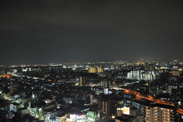 Obraz premium 大阪夜景