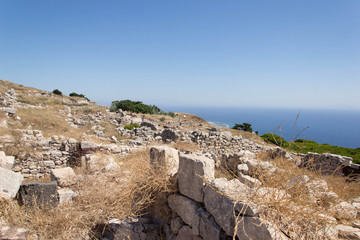 781 -  ancient thira santorini
