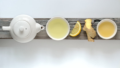 Thé au citron et au gingembre