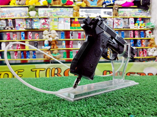 Air rifle in the funfair