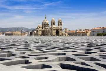 Kathedraal van de majoor in Marseille