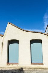 Modernist textile factory