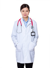 Fototapeta premium Woman doctor portrait