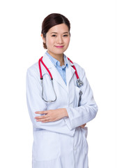Fototapeta premium Female doctor portrait