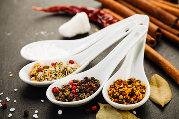 Collection of Mediterranean Spices