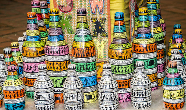 Painted bottles