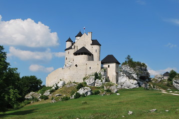 Fototapeta na wymiar zamek Bobolice