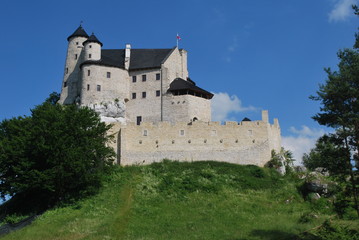 Fototapeta na wymiar zamek Bobolice