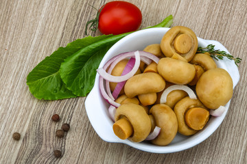 Pickled champignon