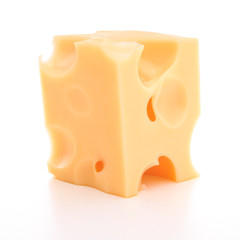 cheese isolated on white background cutout