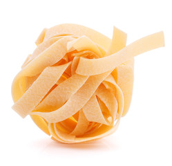 Italian pasta fettuccine nest