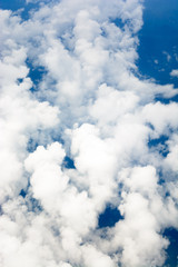 Blue sky with cloud, sky view
