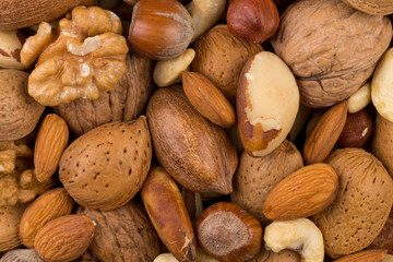Variety of Mixed Nuts
