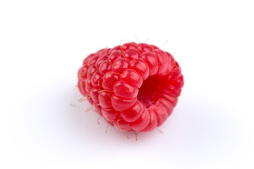 raspberry isolated on white background