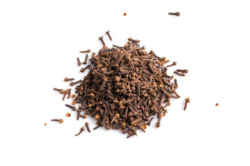 Cloves isolated on white background