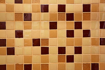 The idea of the wall design and bathroom floor tiles