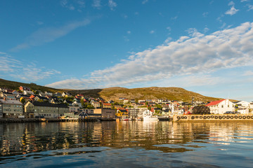 Fototapeta premium Barents Sea in Finnmark, Norway