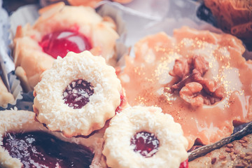 Assiette variété pâtisserie orientale