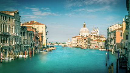 Naklejka premium Grand Canal scene, Venice