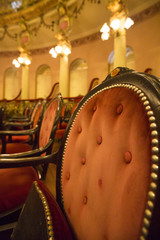Interior of the Amazon Theatre in Manaus, Brazil