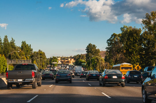 Traffic In LA Area