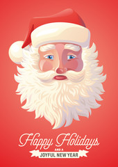 Santa Claus Christmas Card
