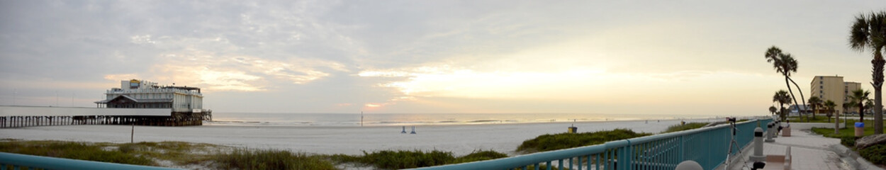 Obraz premium Early Morning at Daytona Beach