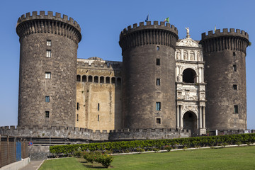 Castel Nuovo in Naples, Italy