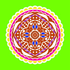 Круговой узор