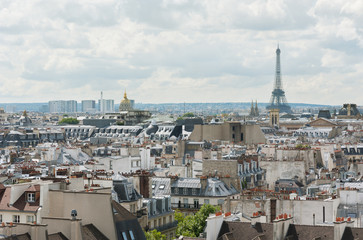 Paris skyline - Eiffel tower