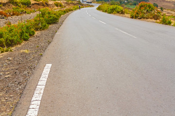 Road in Ethiopia