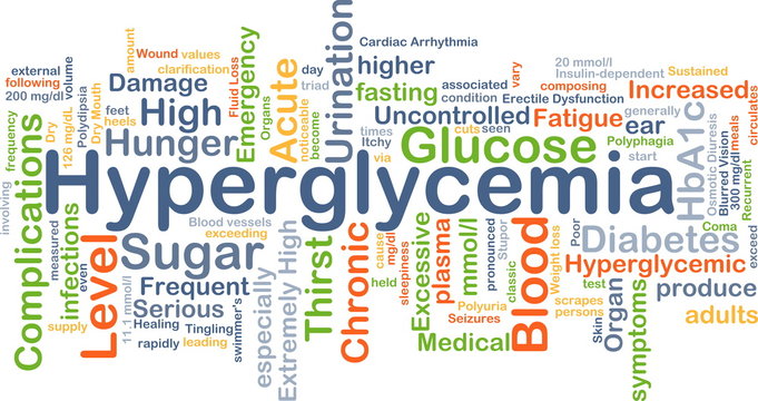 Hyperglycemia Background Concept