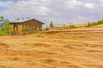 Rural landscape in Ethiopia